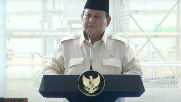 Reaksi Prabowo Ketika Ditanya Polemik RUU TNI: Terima Kasih