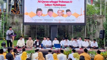 Hadiri Buka Bersama di Kantor Golkar, Pramono: Deg-degan Kalau Lewat Sini