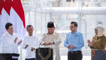 Presiden Prabowo Subianto Resmikan Pabrik Pemurnian Logam Mulia
