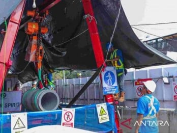 Bikin Macet, Galian Air Limbah di Jalan Cikini Rampung Bulan Depan