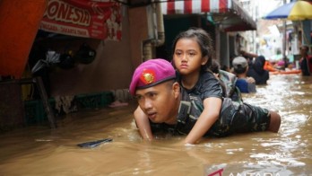 Jakarta Banjir Lagi, 24 RT dan 1 Ruas Jalan Tergenang