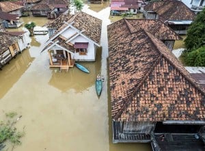 Banjir Luapan Singai Batanghari di Jambi Terus Meluas