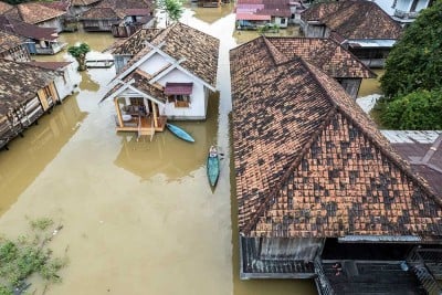 Banjir Luapan Singai Batanghari di Jambi Terus Meluas