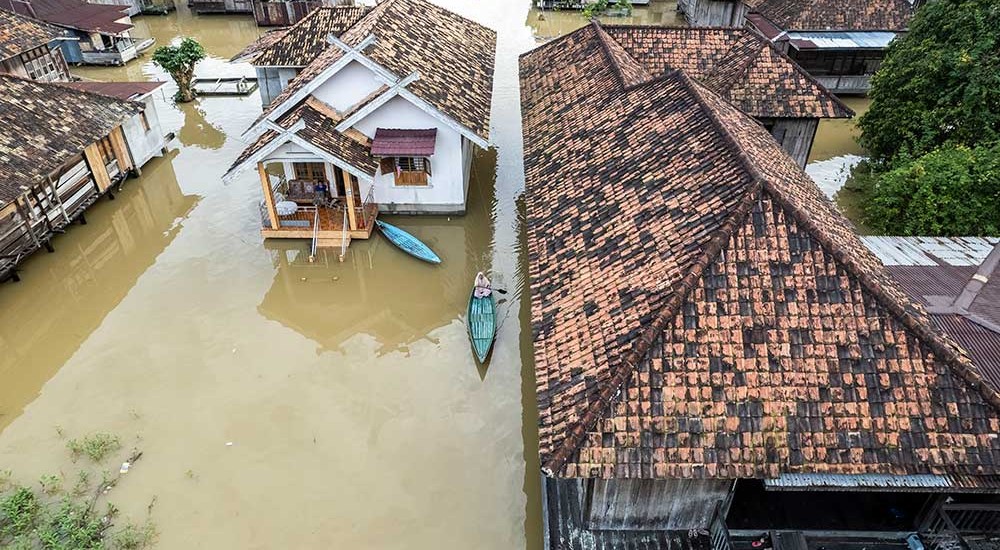 Banjir Luapan Singai Batanghari di Jambi Terus Meluas