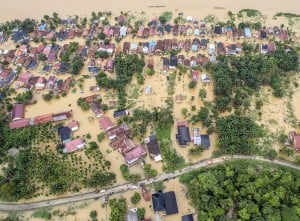 Sebanyak Tujuh Desa di Jambi Terisolir Akibat Banjir