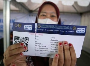 Kemenhub Tambah Kouta Mudik Gratis ke 31 Kota Tujuan