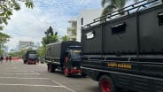 Jelang Pengesahan RUU TNI, Pasukan Brimob Mulai Berjaga di Gedung DPR