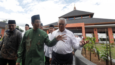 Menteri Agama Nasaruddin Umar Resmikan Masjid Agung Al Ikhlas Podomoro
