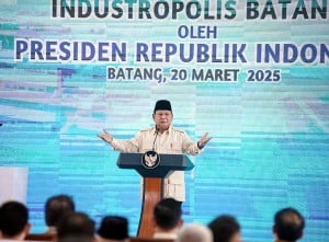 Presiden Prabowo Subianto Resmikan KEK Industropolis Batang