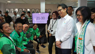 Menkes Budi G Sadikin Tinjau Cek Kesehatan Gratis Untuk Driver Grab