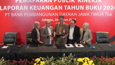 Bank Jatim (BJTM) Bukukan Laba Bersih Rp1,28 Triliun pada 2024