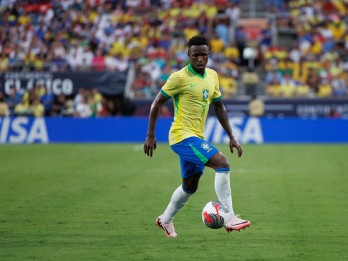 Gol Vini Junior Bawa Timnas Brasil Kalahkan Kolombia