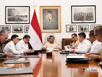 Prabowo Kumpulkan Airlangga, Gus Ipul, Sri Mulyani dan Dirut Himbara ke Istana, Bahas Apa?