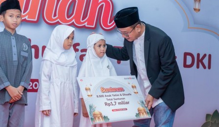 Berkah Ramadan 2025, 8.500 Yatim dan Dhuafa di Jakarta Terima Santunan