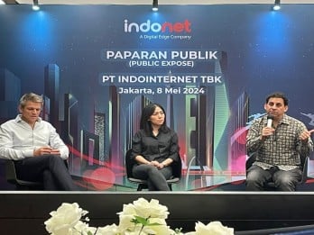 Indointernet (EDGE) Cetak Laba Rp232,07 Miliar Sepanjang 2024, Turun 8,31%