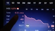 IHSG Ditutup Merosot 1,55% ke 6.161 Usai Pengurus Danantara Diumumkan