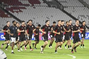 Sesi Latihan Resmi Timnas Indonesia