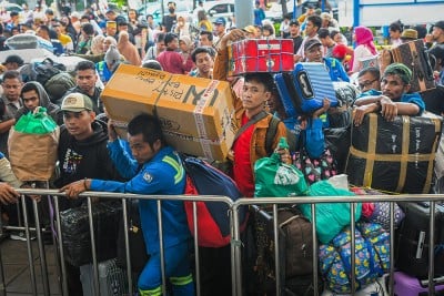 Arus Mudik Lebaran di Pelabuhan Tanjung Priok