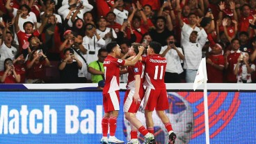 Hasil Indonesia vs Bahrain: Gol Ole Bawa Garuda Unggul Babak Pertama