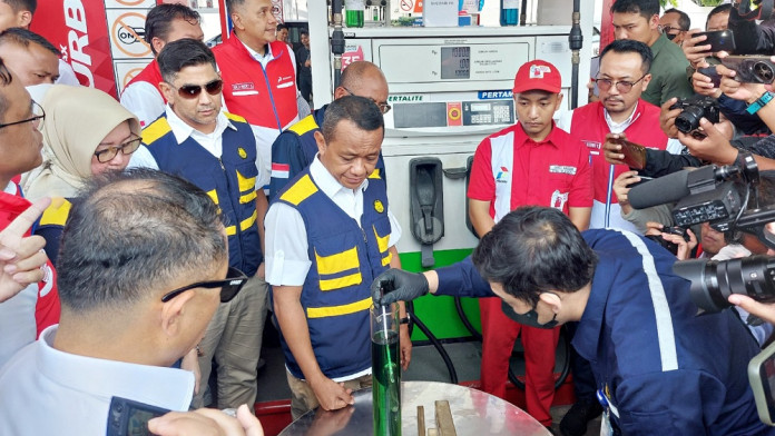 Menteri ESDM Jamin Pasokan BBM dan LPG di Jatim Aman Selama Lebaran