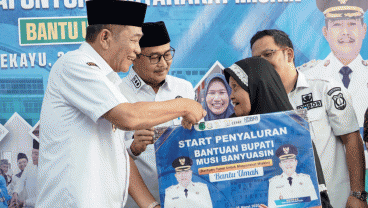 Bupati Muba: Program Bantu Umak Salah Satu Upaya Turunkan Angka Kemiskinan