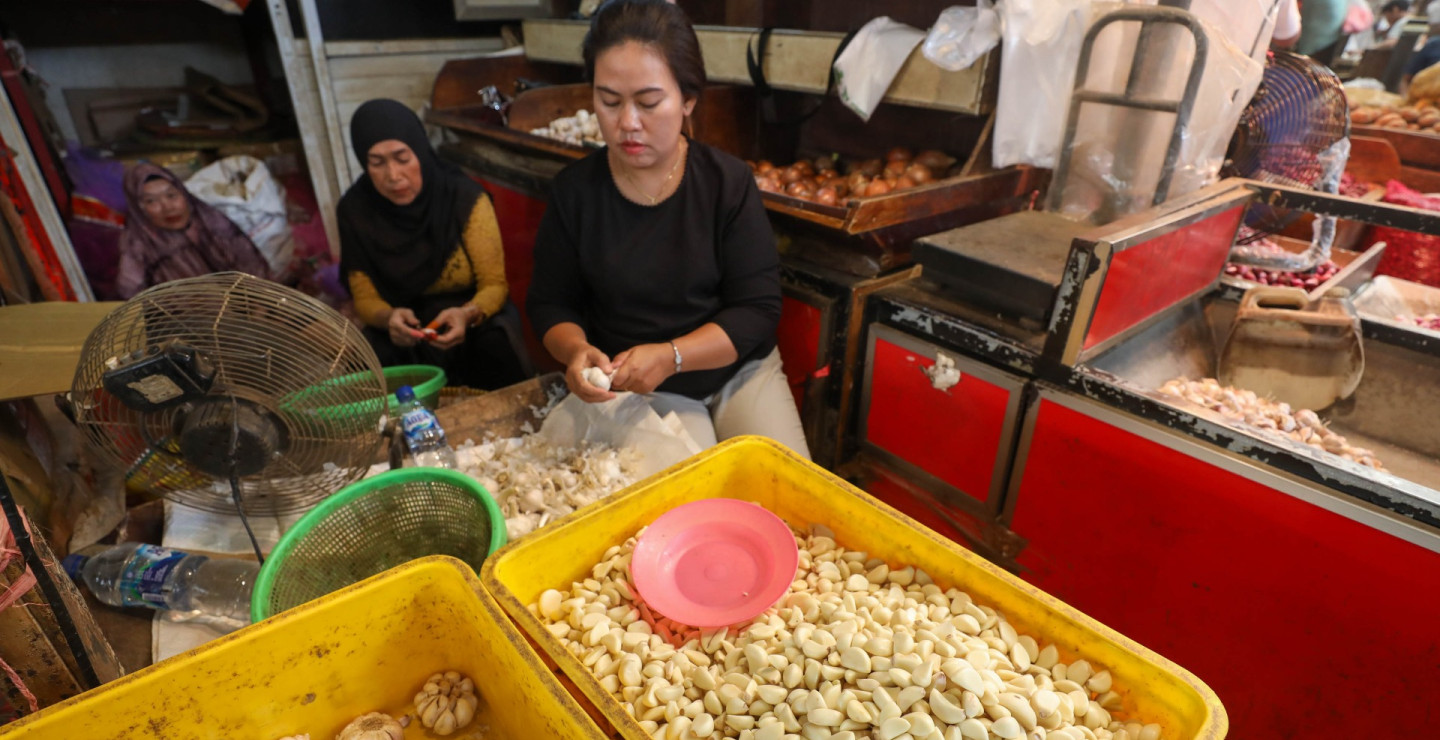 Rendah Impor Bawang Putih Terdampak Pelemahan Rupiah