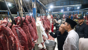 Sidak Daging Jelang Lebaran