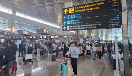 Bandara Soetta (InJourney) Berbenah Hadapi Puncak Arus Mudik Pesawat Hari Ini