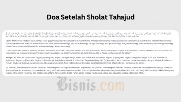 Cara Salat Tahajud yang Benar, Lengkap dengan Bacaan Doa Rassulullah SAW