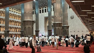 Prabowo-Gibran Salat Id di Istiqlal, Jokowi-SBY Belum Tentu