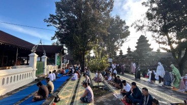 Kondisi Salat Id di Masjid Gedhe Mataram, Bekas Peninggalan Kerajaan Islam