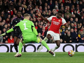 Arteta Siap Mainkan Bukayo Saka saat Arsenal Hadapi Fulham