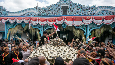 Perayaan Grebeg Syawal Keraton Kasunanan Solo