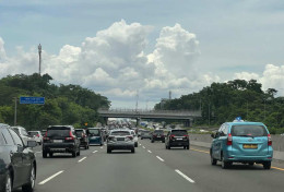 Tol Jagorawi Arah Puncak Berlakukan Contraflow di Libur Lebaran Hari Ini