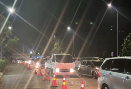 Arus Balik Lebaran: Polisi Setop Contraflow di Tol Cikampek KM 55 s/d KM 47