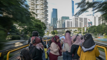 Bus Wisata Transjakarta Pada Libur Lebaran
