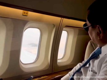 Momen Pesawat RI-1 Dikawal Pesawat Tempur hingga Prabowo Disupiri Raja Abdullah di Yordania