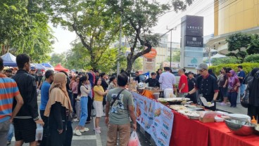 Sarapan Minggu Pagi Murah Meriah di Pasar Tumpah Harris Semarang