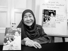 Istri Presiden Pertama Singapura, Puan Noor Aishah Wafat di Usia 91 Tahun
