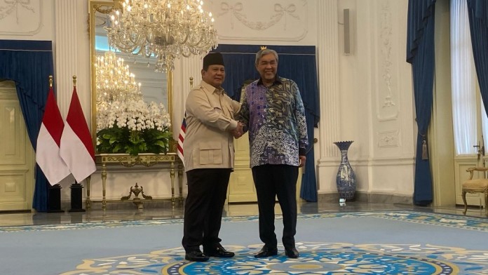 Prabowo dan Wakil PM Malaysia Bahas Kebijakan Tarif Trump hingga Gaza