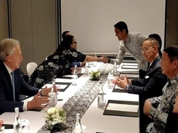 Hashim & Pimpinan MPR Temui Tony Blair Bahas Pengembangan Pembangkit Nuklir