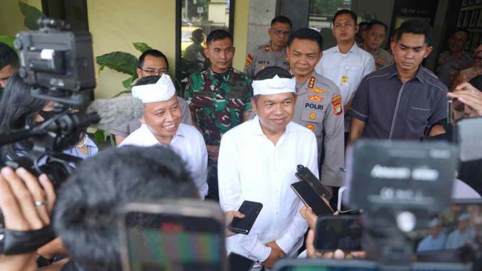 Usai Pembakaran Mobil Polisi, Dedi Mulyadi Pastikan Kota Depok Kondusif
