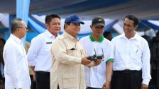 Prabowo: Kalau Pangan Aman, Tidak Usah Takut Saham Naik atau Turun