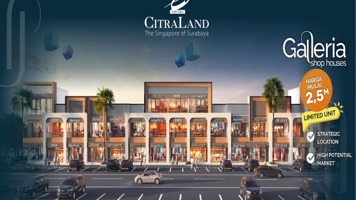 CitraLand Utara Surabaya Resmi Luncurkan New Galleria Shop House Tahap 2