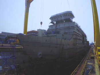 Kapal Militer dan Sipil PT PAL Bakal Pakai Baja Krakatau Steel