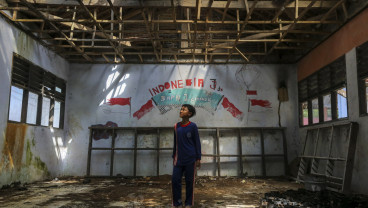 Bangunan Sekolah Rusak di Pandeglang