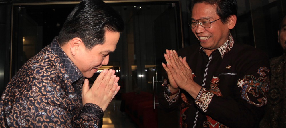 Pertemuan Menteri BUMN dan KPK
