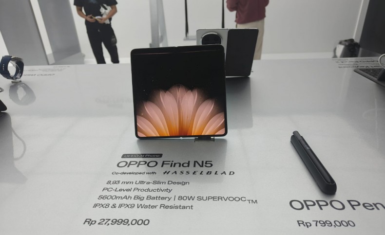 Oppo Gebrak Pasar Flagship Lewat Find N5: Tipis, Ringan, dan Baterai Awet
