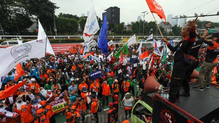 Link CCTV Pantau Demo Buruh 1 Mei 2025 di Monas