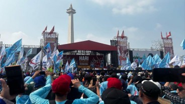 Prabowo: Saya Ini Presiden Buruh dan Orang Susah
